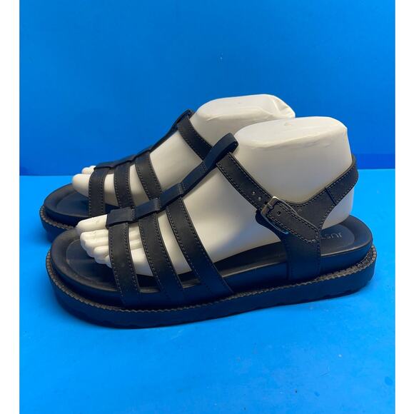 Just Be Black Women’s  Strappy Platform Sandal size 9 - Picture 4 of 10